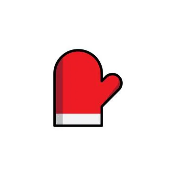 Gloves illustration vector flat design Illustration