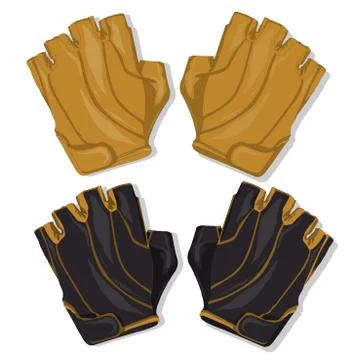 Gloves set vector Stock Illustration