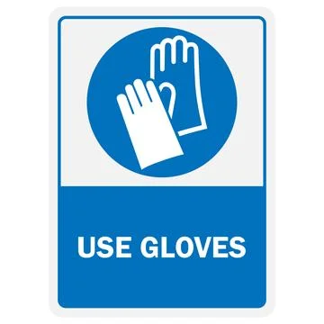 Gloves Sign Stock Illustration