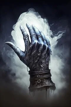 Gloves of soul catching Stock Illustration