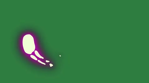 Glow Animated - Chroma Key Green Screen Footage Stock Footage 338014508