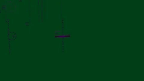 Glow appearing, HUD pulsing while column extending with scan dots showing status Stock Footage 329532074