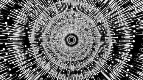 Glow circle Stock Footage 268964800