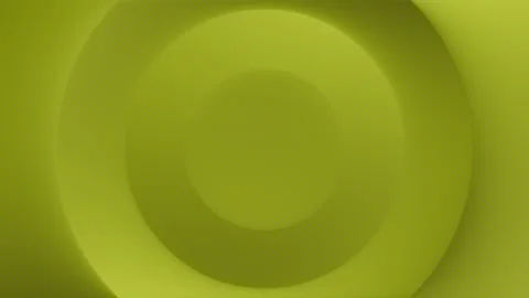 Glow Circle Shape Yellow Gradient with Lines Moving Loop Background Stock Footage 131310699