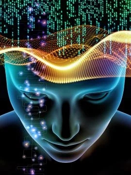 Glow of Consciousness Illustrazione stock