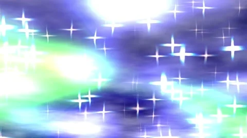 Glow diamond shape star in abstract background Video stock 231460040