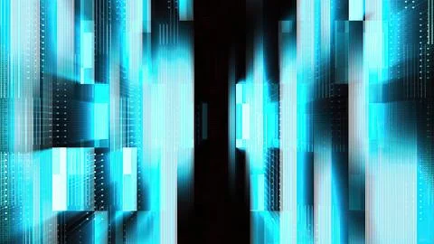 Glow Digital Background Stock Illustration