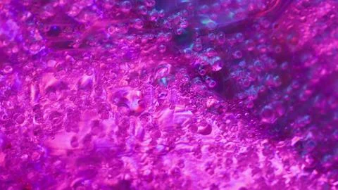 Glow drop liquid light neon water texture flow Illustrazione stock