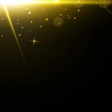 Glow effect. Star on transparent background.Bright sun. Vector illustration. Stock Illustration
