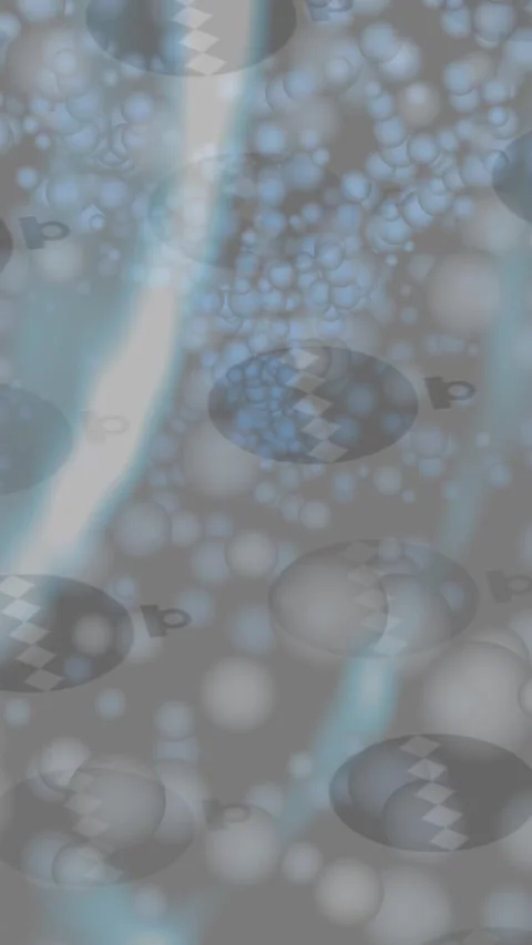 Glow Flowing Shapes Modern Edit Stock Footage 328677582
