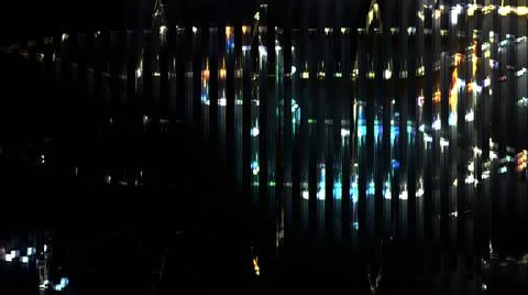 Glow glass elements Stock Illustration