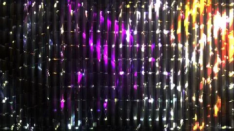 Glow glass elements Stock Illustration