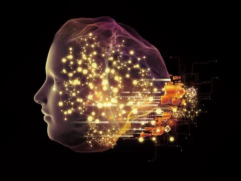 Glow of Intellect Stockillustratie