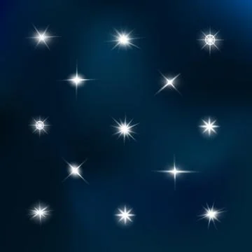 Glow isolated white light effect, lens flare, explosion, glitter Stock Illustration