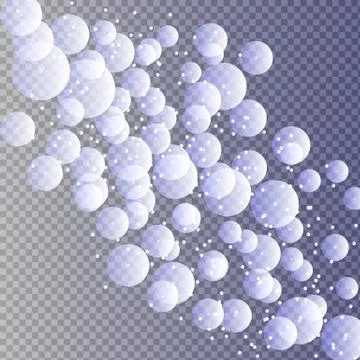 Glow isolated white light effect Stock Illustration