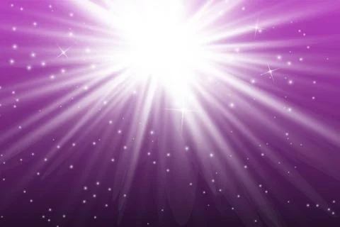 Glow isolated white light effect Stock Illustration