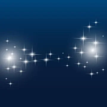 Glow isolated white light effect Stock Illustration