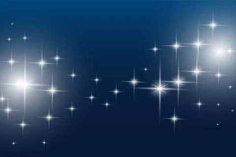 Glow isolated white light effect Stock Illustration