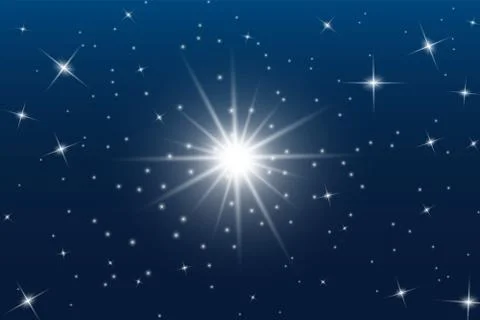 Glow isolated white light effect Stock Illustration