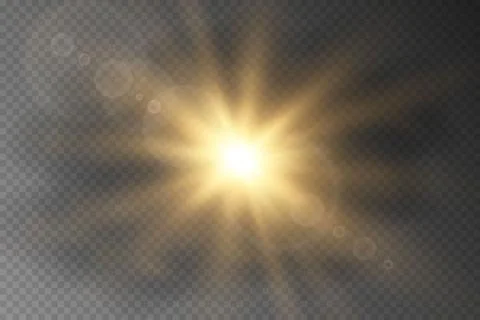 Glow light effect. Stock Illustration