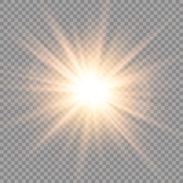 Glow light effect. Stock Illustration