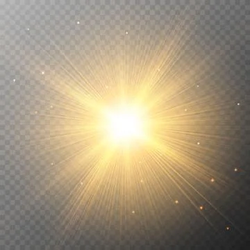 Glow light effect. Stock Illustration