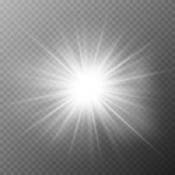 Glow light effect. Stock Illustration