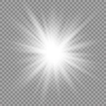 Glow light effect. Stock Illustration