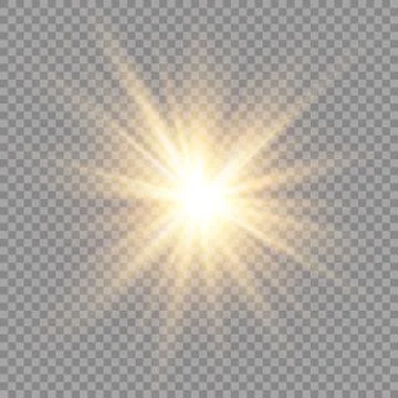 Glow light effect. Stock Illustration