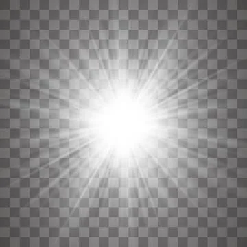 Glow light effect. Stock Illustration