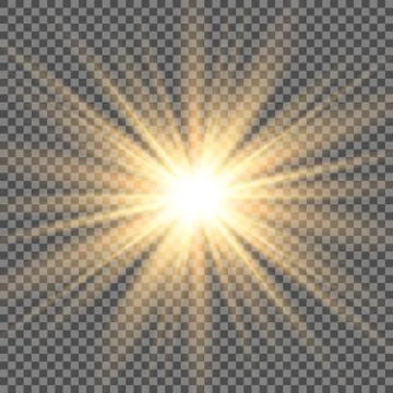 Glow light effect. Stock Illustration