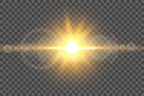 Glow light effect. Stock Illustration