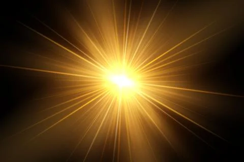 Glow light effect. Stock Illustration