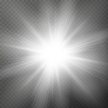 Glow light effect. Stock Illustration