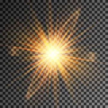 Glow light effect. Stock Illustration