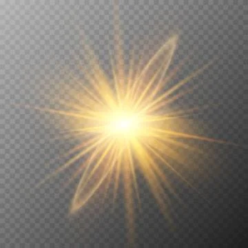 Glow light effect. Stock Illustration