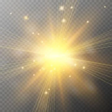 Glow light effect. Stock Illustration