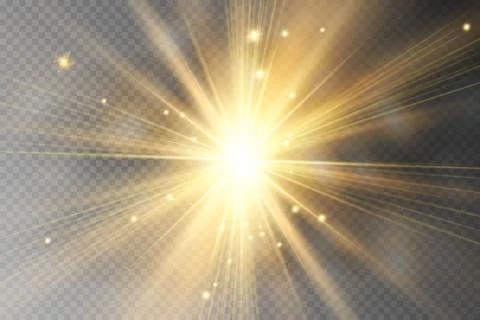 Glow light effect. Stock Illustration