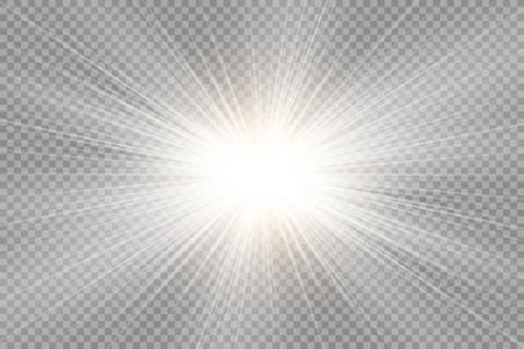 Glow light effect. Stock Illustration