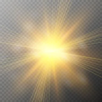 Glow light effect. Stock Illustration