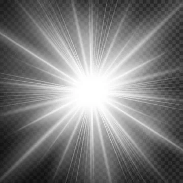 Glow light effect. Stock Illustration