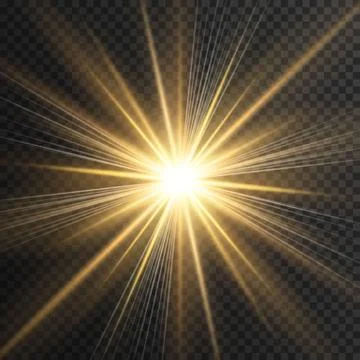 Glow light effect. Stock Illustration