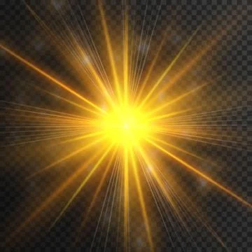 Glow light effect. Stock Illustration