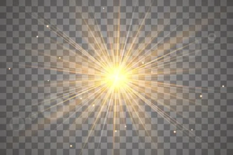 Glow light effect. Stock Illustration