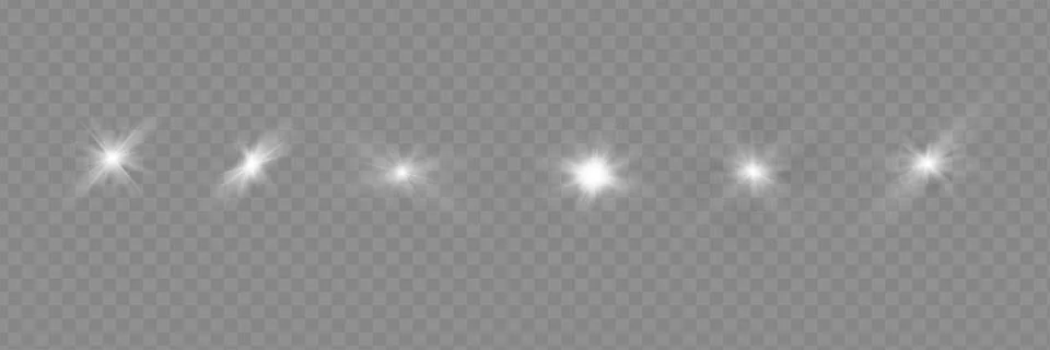 Glow light effect. Star burst with sparkles.Sun. Stock Illustration