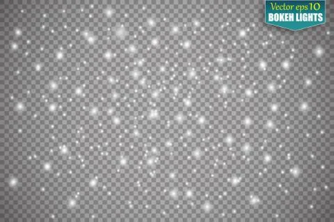 Glow light effect. Vector illustration. Christmas flash Concept. Stock-Illustration