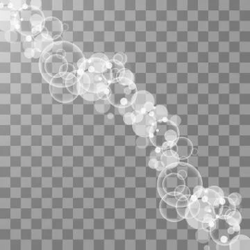 Glow light effect. Vector illustration. Christmas flash. dust. White sparks a Ilustración de archivo
