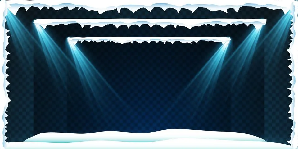 Glow light effect. Vector illustration. Christmas flash Concept. Stock-Illustration