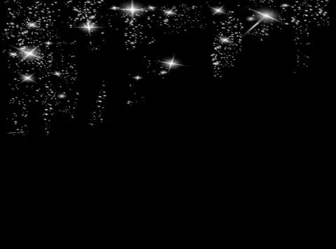 Glow light effect. Vector illustration. Christmas flash. dust.. Stock Illustration