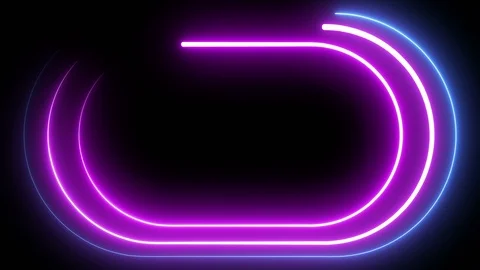 Glow light neon bright background Stock Footage 121446729